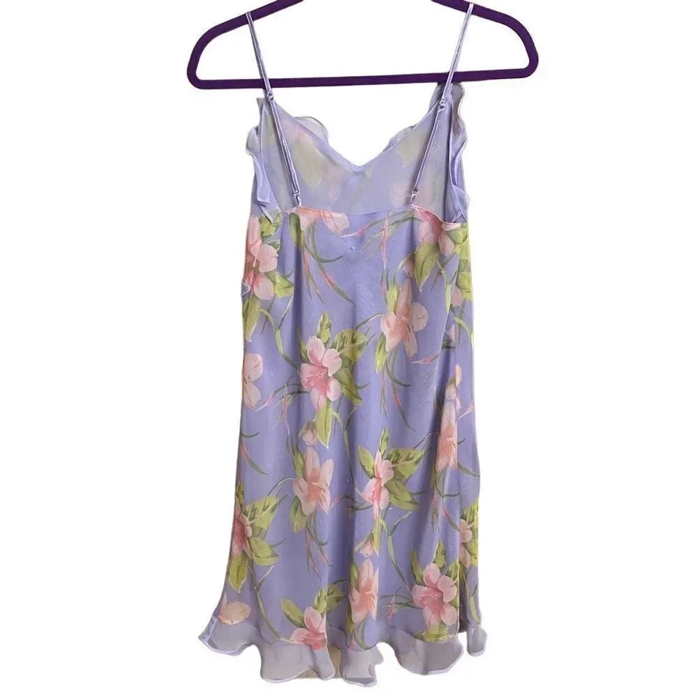 Vintage Valerie Stevens Pastel Purple Chemise - Picture 2 of 5
